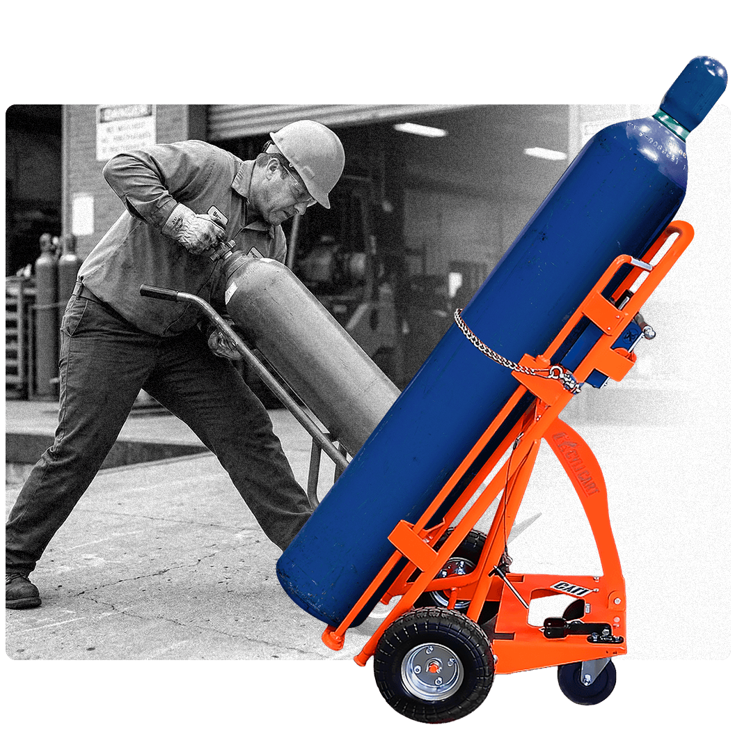 Jan Meyer with Cyli Cart